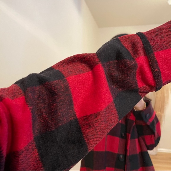 NEW✨Holly Plaid Coat | Red + Black - Picture 8 of 10